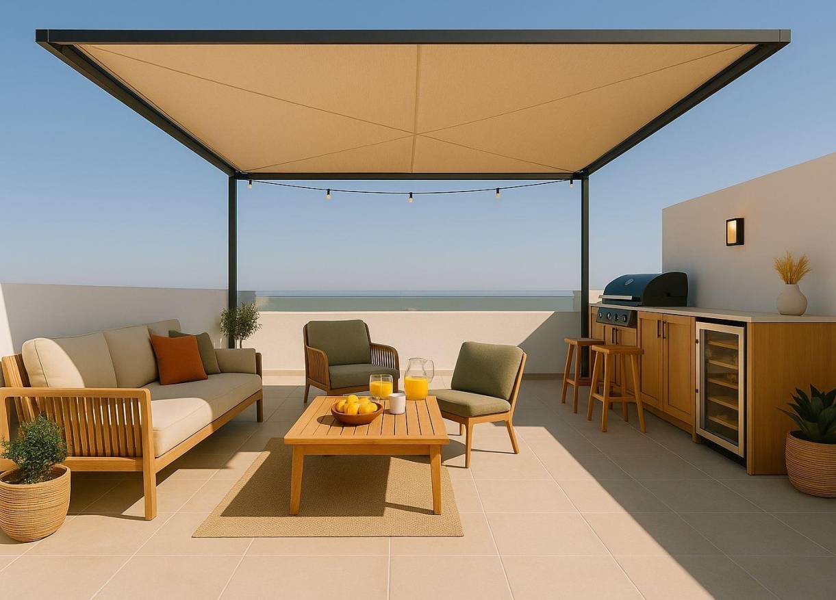 Nieuwbouw - Penthouse - Guardamar del segura - Pueblo