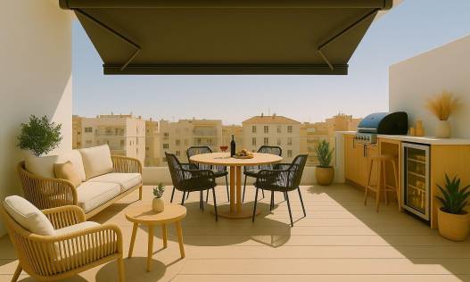 Nieuwbouw - Penthouse - Guardamar del segura - Pueblo