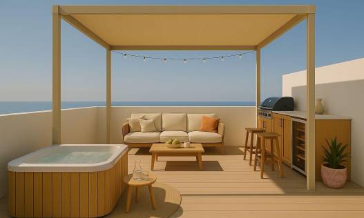 Nieuwbouw - Penthouse - Guardamar del segura - Pueblo