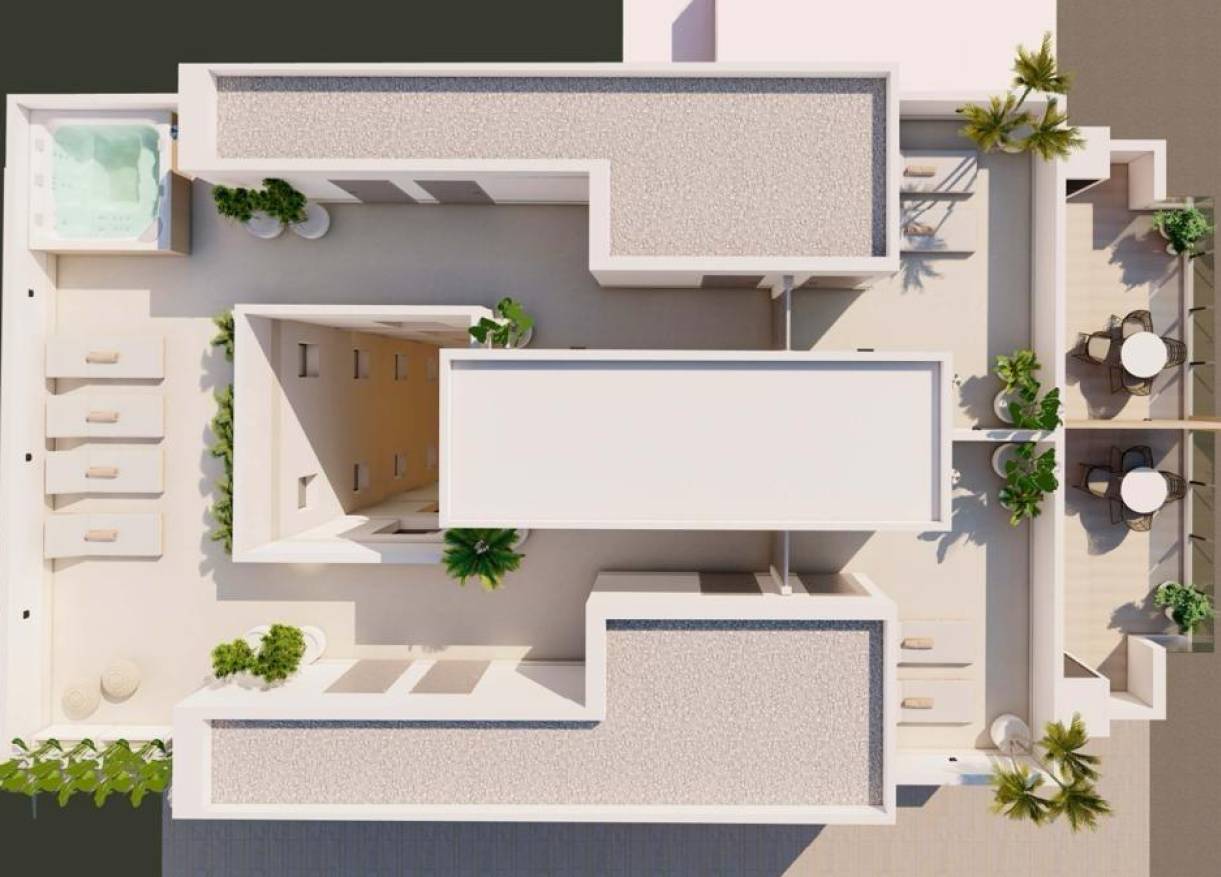 Nieuwbouw - Penthouse - Guardamar del segura - Pueblo