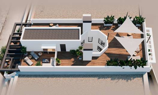 Nieuwbouw - Appartement - Torrevieja - Playa de El Cura