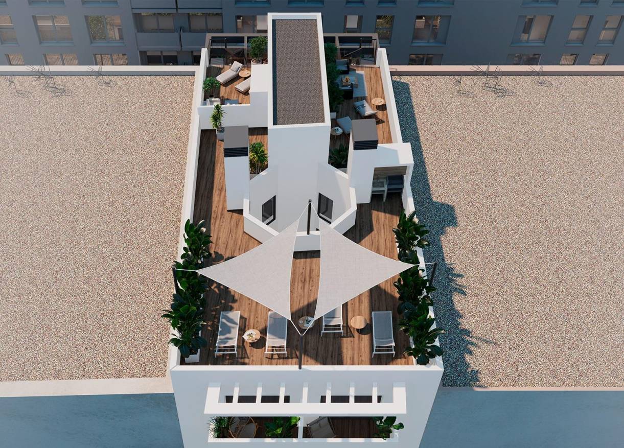Nieuwbouw - Penthouse - Torrevieja - Playa de El Cura
