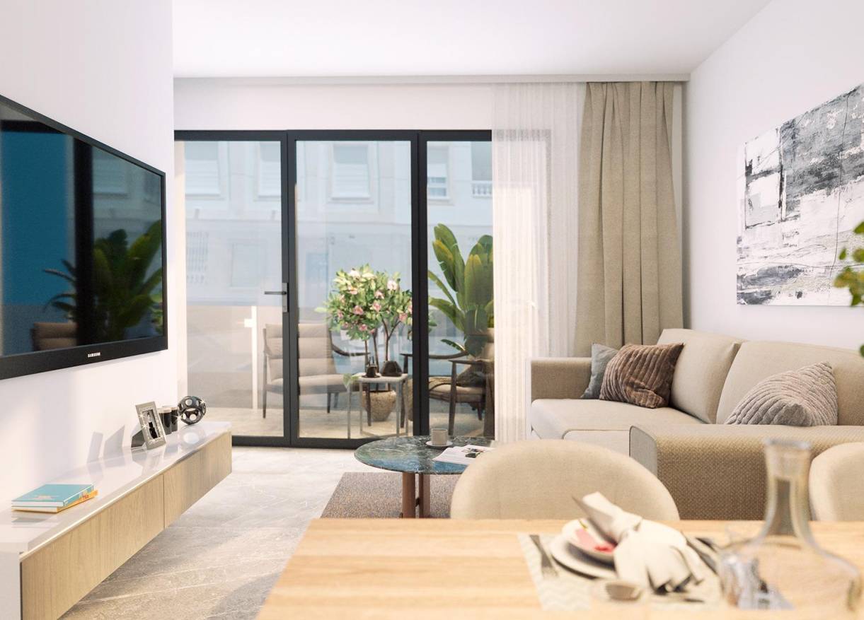 Nieuwbouw - Ground floor apartment - Torrevieja - Playa de El Cura