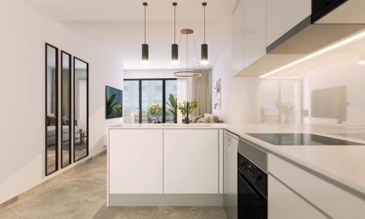 Nieuwbouw - Ground floor apartment - Torrevieja - Playa de El Cura