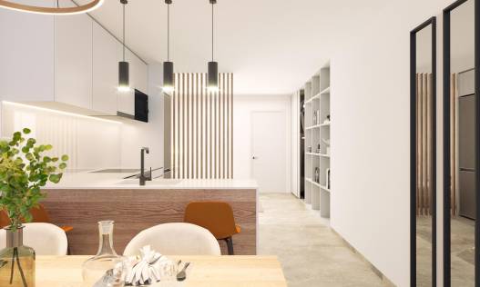 Nieuwbouw - Ground floor apartment - Torrevieja - Playa de El Cura