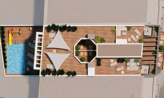 Nieuwbouw - Ground floor apartment - Torrevieja - Playa de El Cura