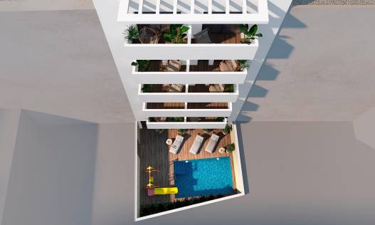 Nieuwbouw - Ground floor apartment - Torrevieja - Playa de El Cura