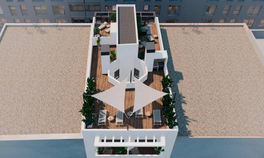 Nieuwbouw - Ground floor apartment - Torrevieja - Playa de El Cura