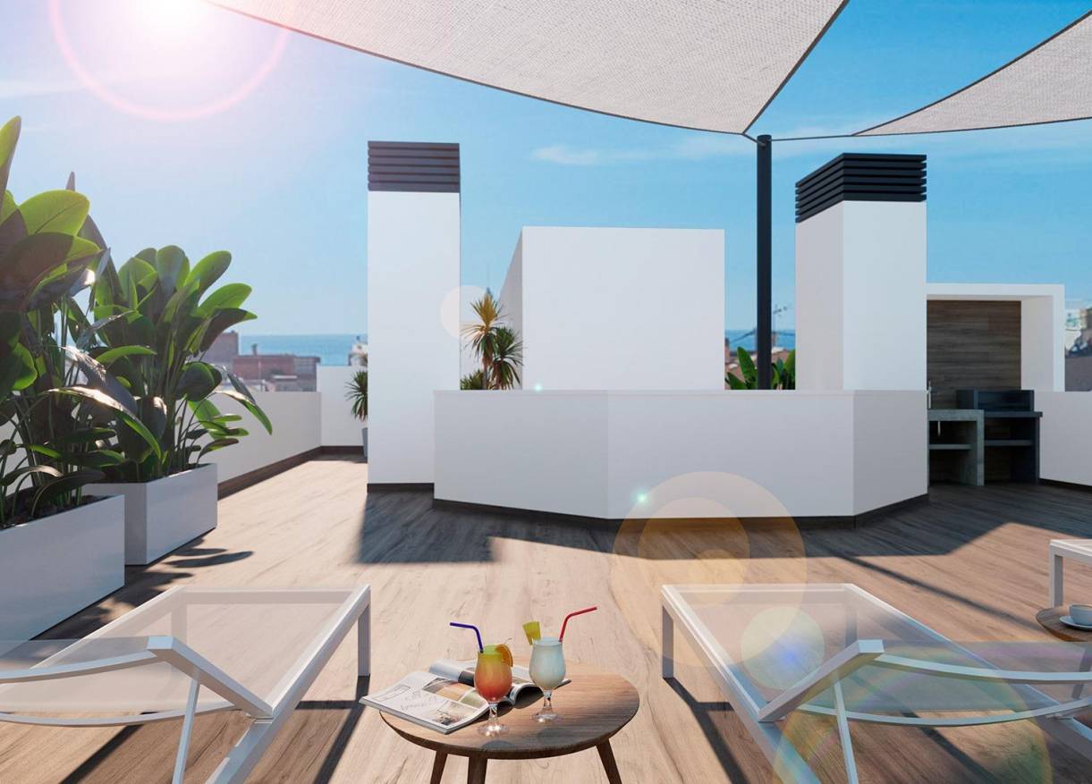 Nieuwbouw - Ground floor apartment - Torrevieja - Playa de El Cura