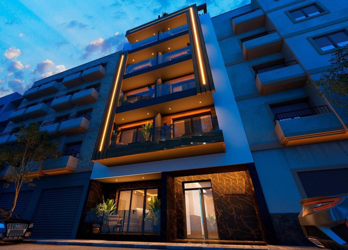 Nieuwbouw - Ground floor apartment - Torrevieja - Playa de El Cura