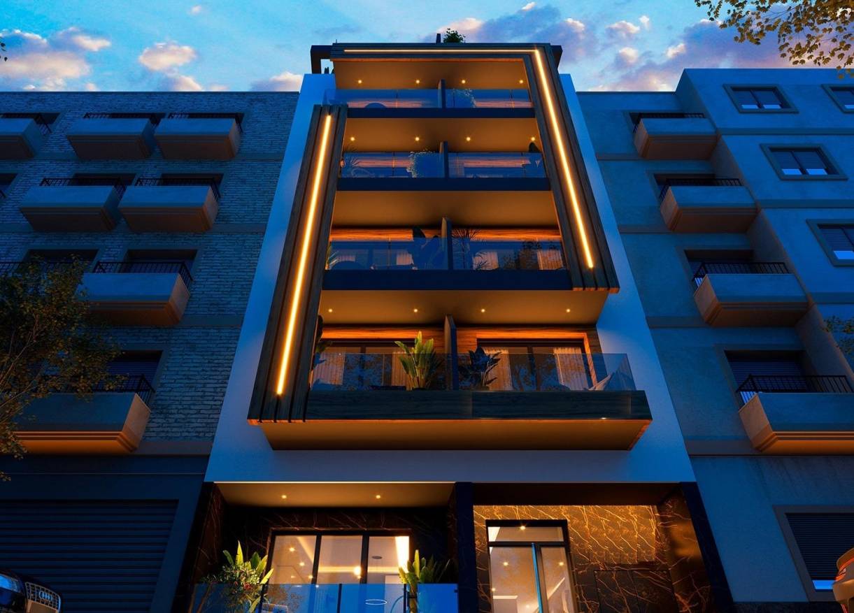 Nieuwbouw - Ground floor apartment - Torrevieja - Playa de El Cura