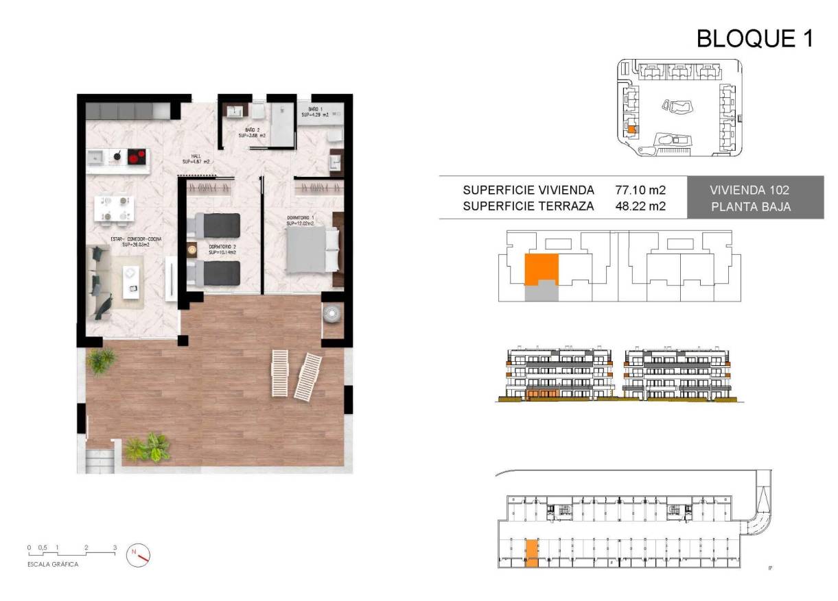 Nieuwbouw - Ground floor apartment - Torrevieja - La Siesta