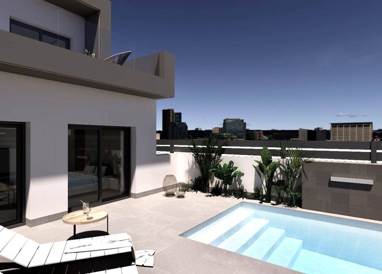 Nieuwbouw - Semidetached - Benijófar - Pueblo