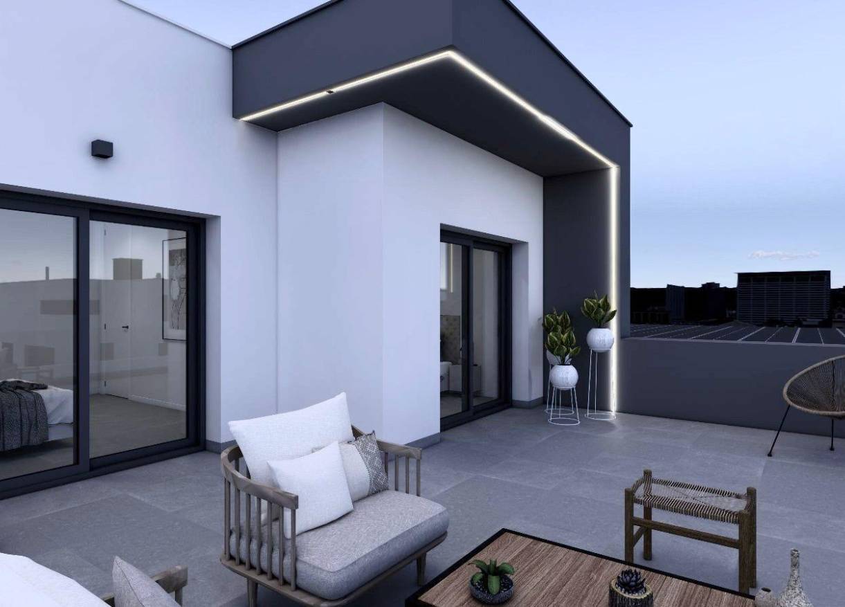 Nieuwbouw - Semidetached - Benijófar - Pueblo