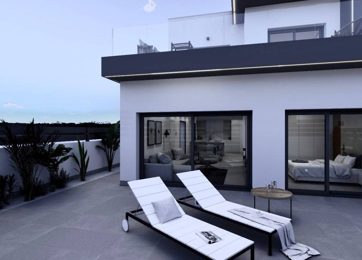 Nieuwbouw - Semidetached - Benijófar - Pueblo