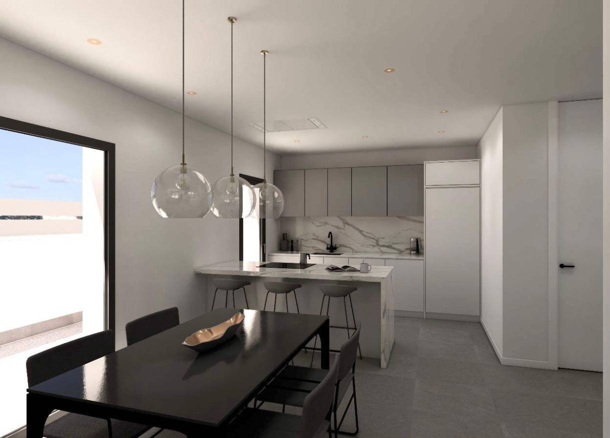 Nieuwbouw - Semidetached - Benijófar - Pueblo