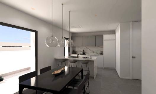 Nieuwbouw - Semidetached - Benijófar - Pueblo