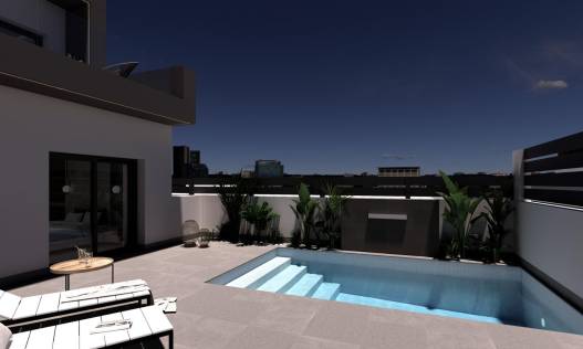 Nieuwbouw - Semidetached - Benijófar - Pueblo