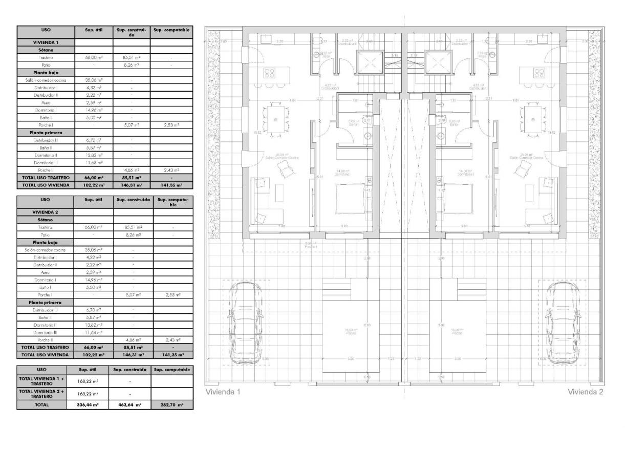 Nieuwbouw - Semidetached - Benijófar - Pueblo