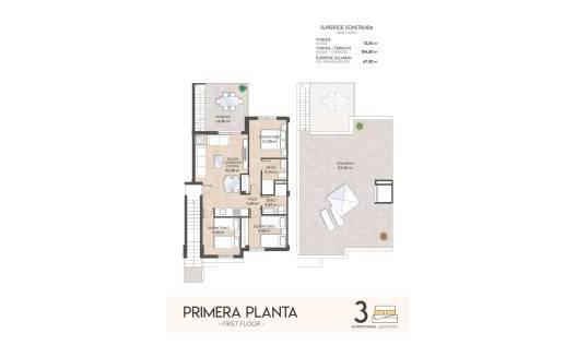 Nieuwbouw - Top Floor Bungalow - San Miguel de Salinas - La Cañada