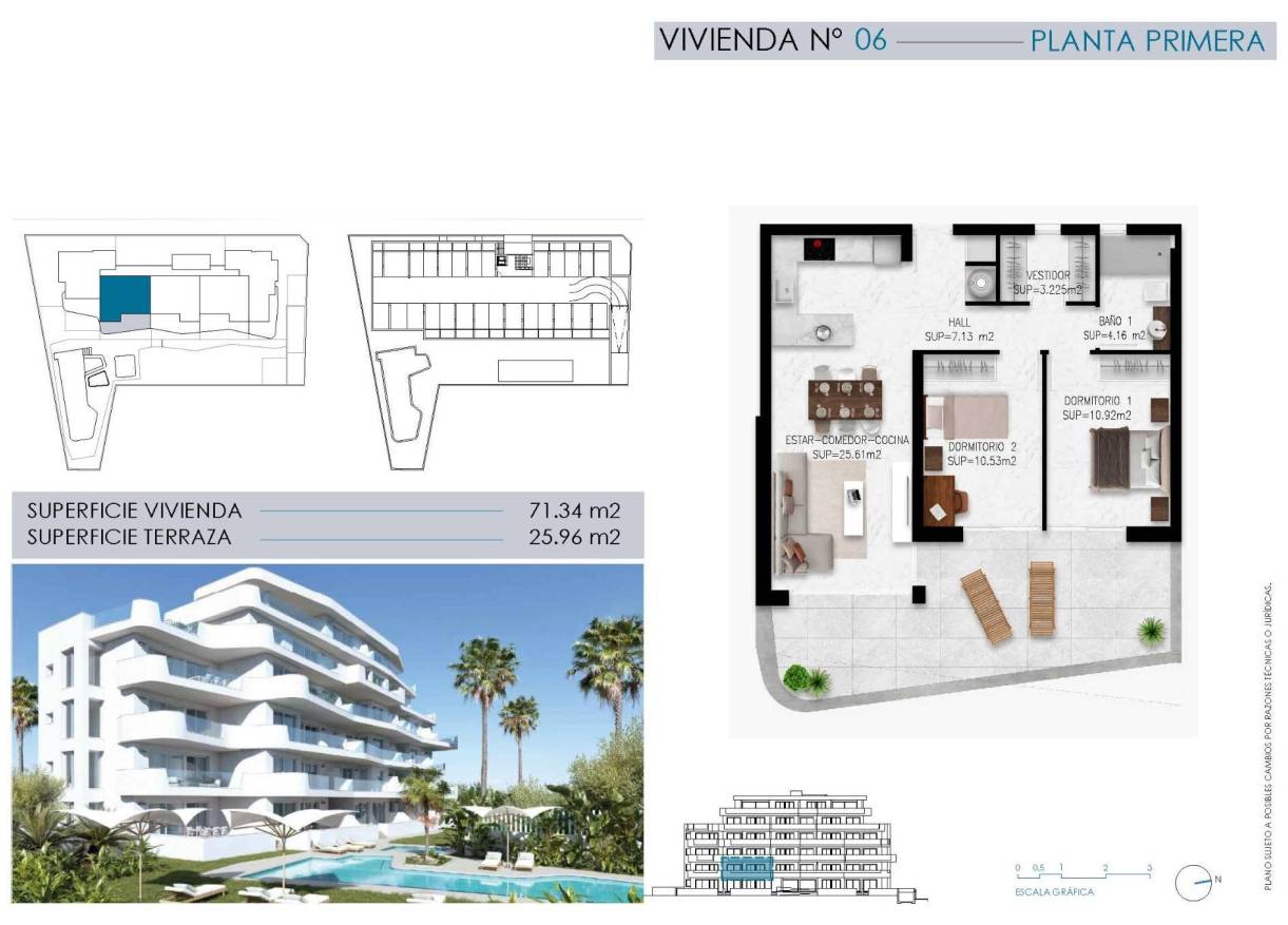 Nieuwbouw - Appartement - Pilar de la Horadada - Mil palmeras
