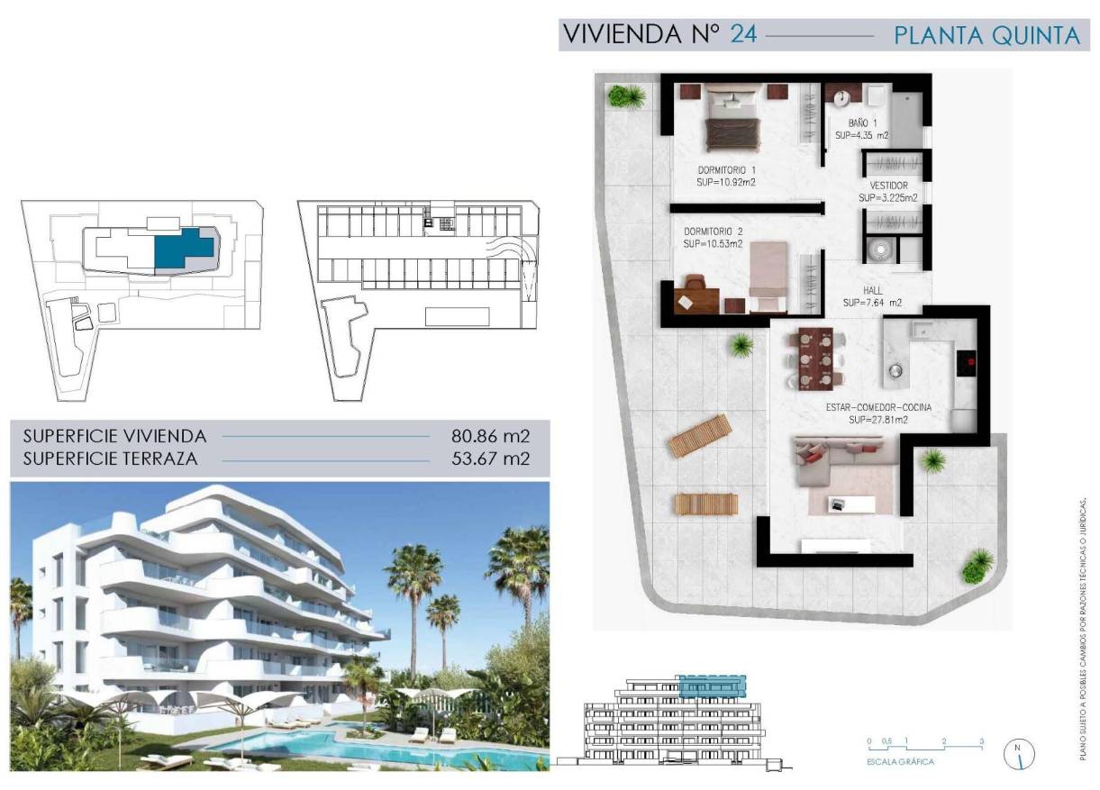 Nieuwbouw - Penthouse - Pilar de la Horadada - Mil palmeras