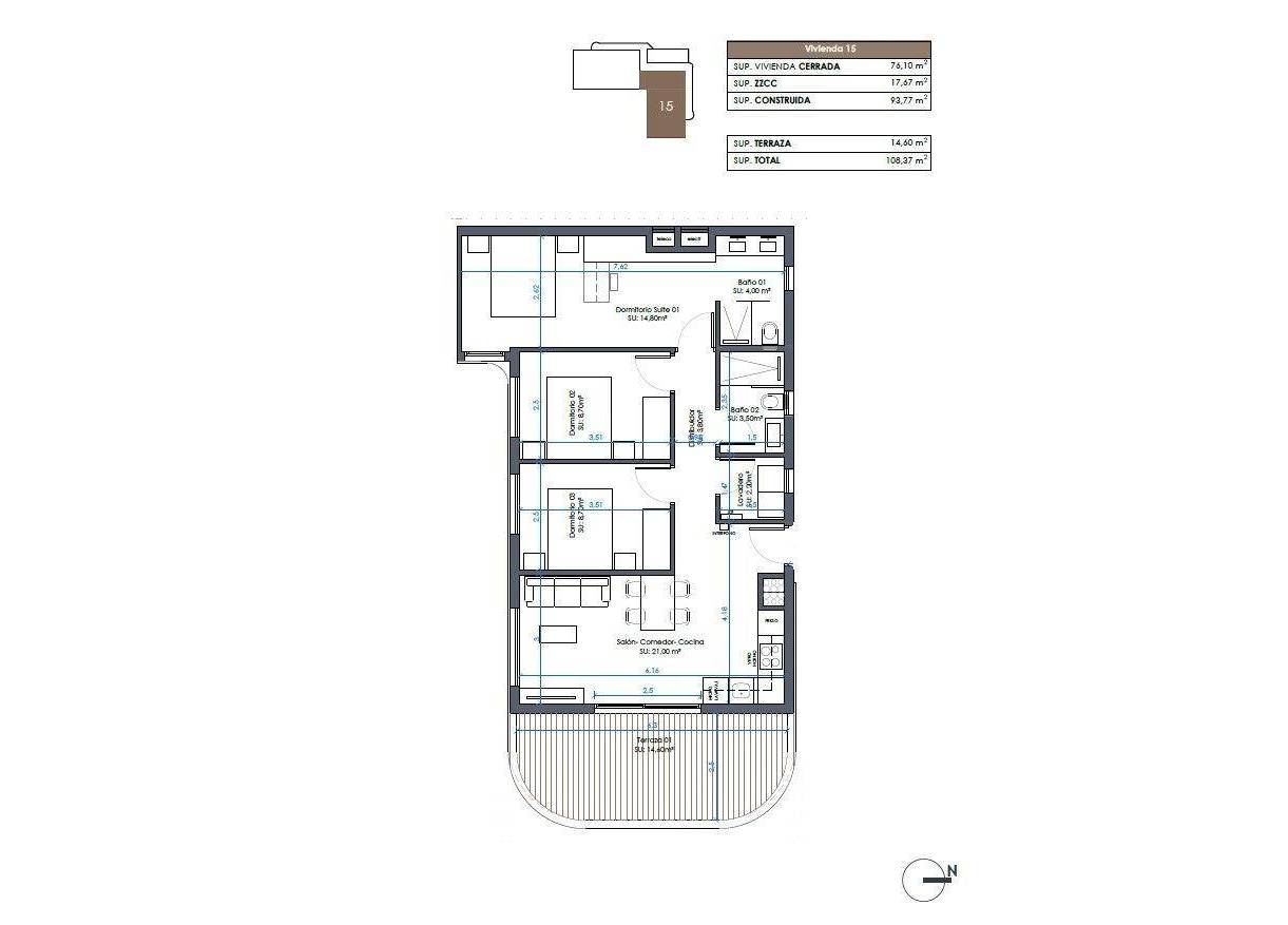 Nieuwbouw - Appartement - Guardamar del segura - Camino del Puerto