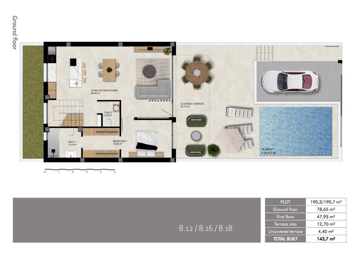 Nieuwbouw - Townhouse / Semi-detached - Dolores - Sector 3