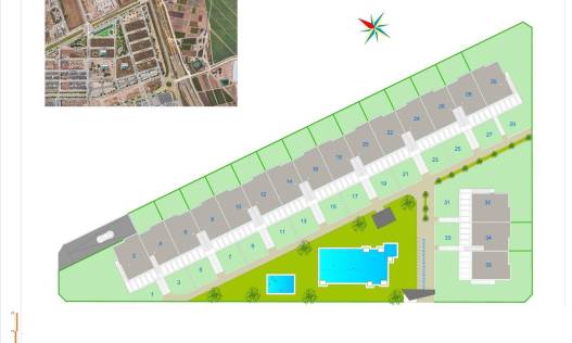 Nieuwbouw - Townhouse / Semi-detached - Pilar de la Horadada - pueblo