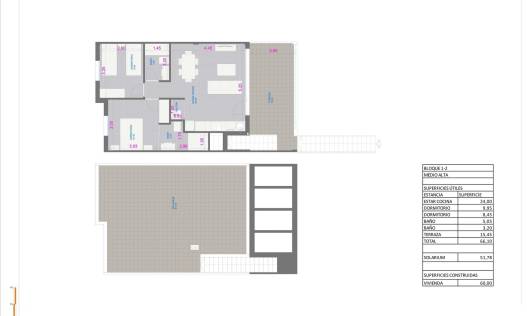 Nieuwbouw - Penthouse - Pilar de la Horadada - pueblo