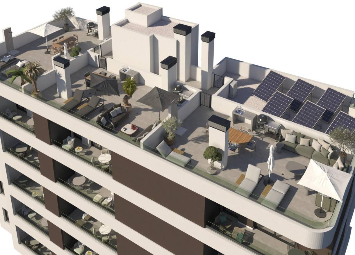 Nieuwbouw - Penthouse - Santa Pola - pueblo