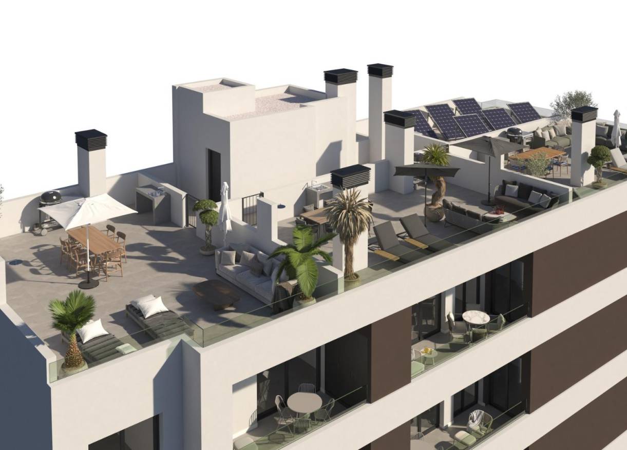 Nieuwbouw - Penthouse - Santa Pola - pueblo