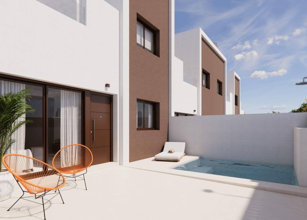 Nieuwbouw - Townhouse / Semi-detached - Pilar de la Horadada - Barrio los Segundas