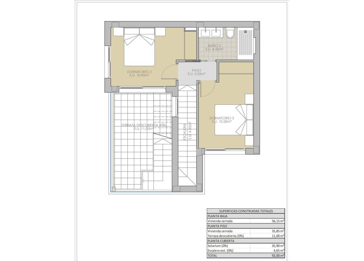 Nieuwbouw - Townhouse / Semi-detached - Orihuela Costa - Vistabella golf