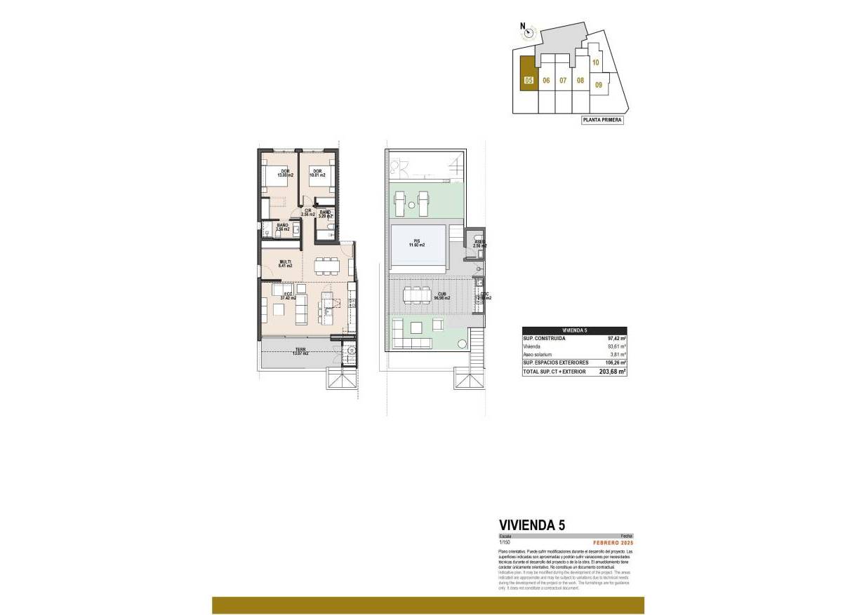 Nieuwbouw - Penthouse - Pilar de la Horadada - parques de Andromeda