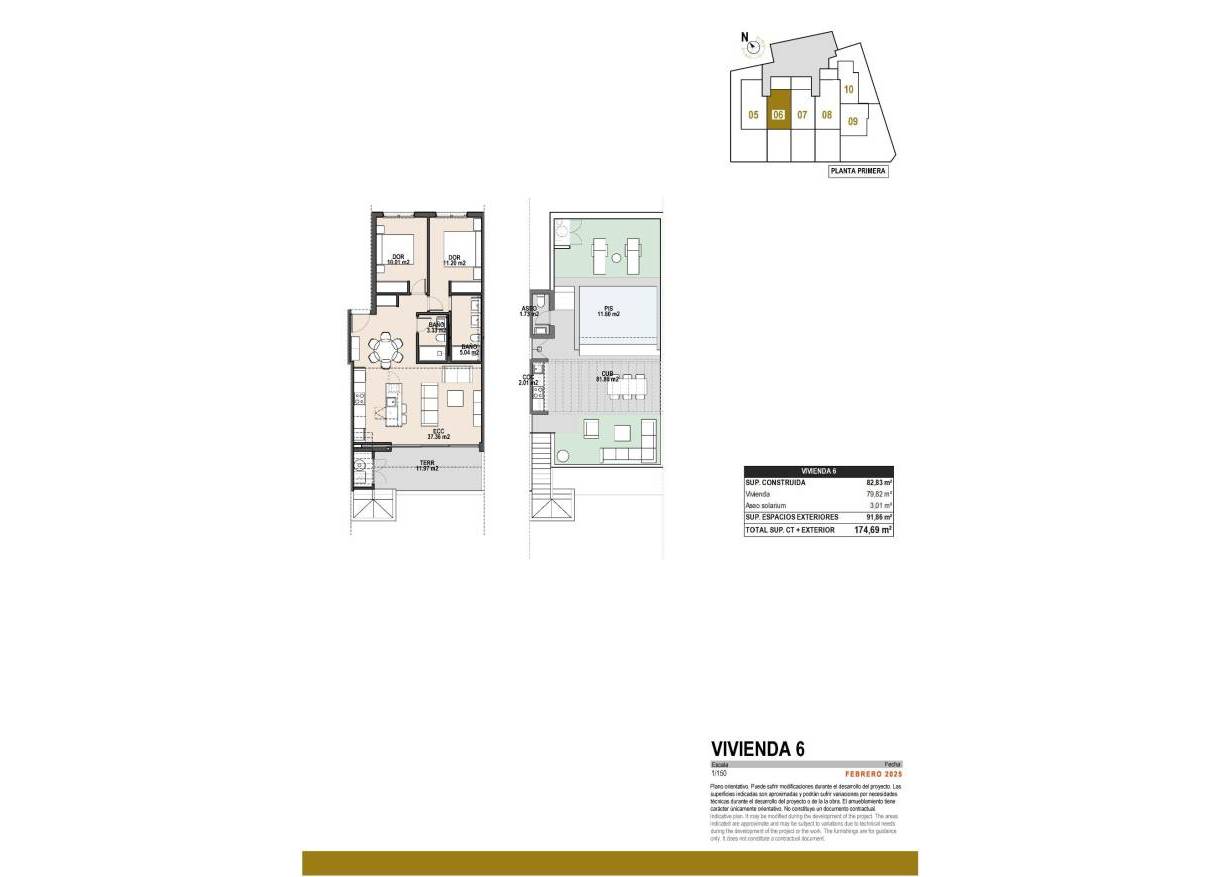 Nieuwbouw - Penthouse - Pilar de la Horadada - parques de Andromeda