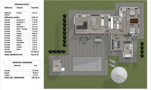 Nieuwbouw - Villa - Aspe - Poligono 19