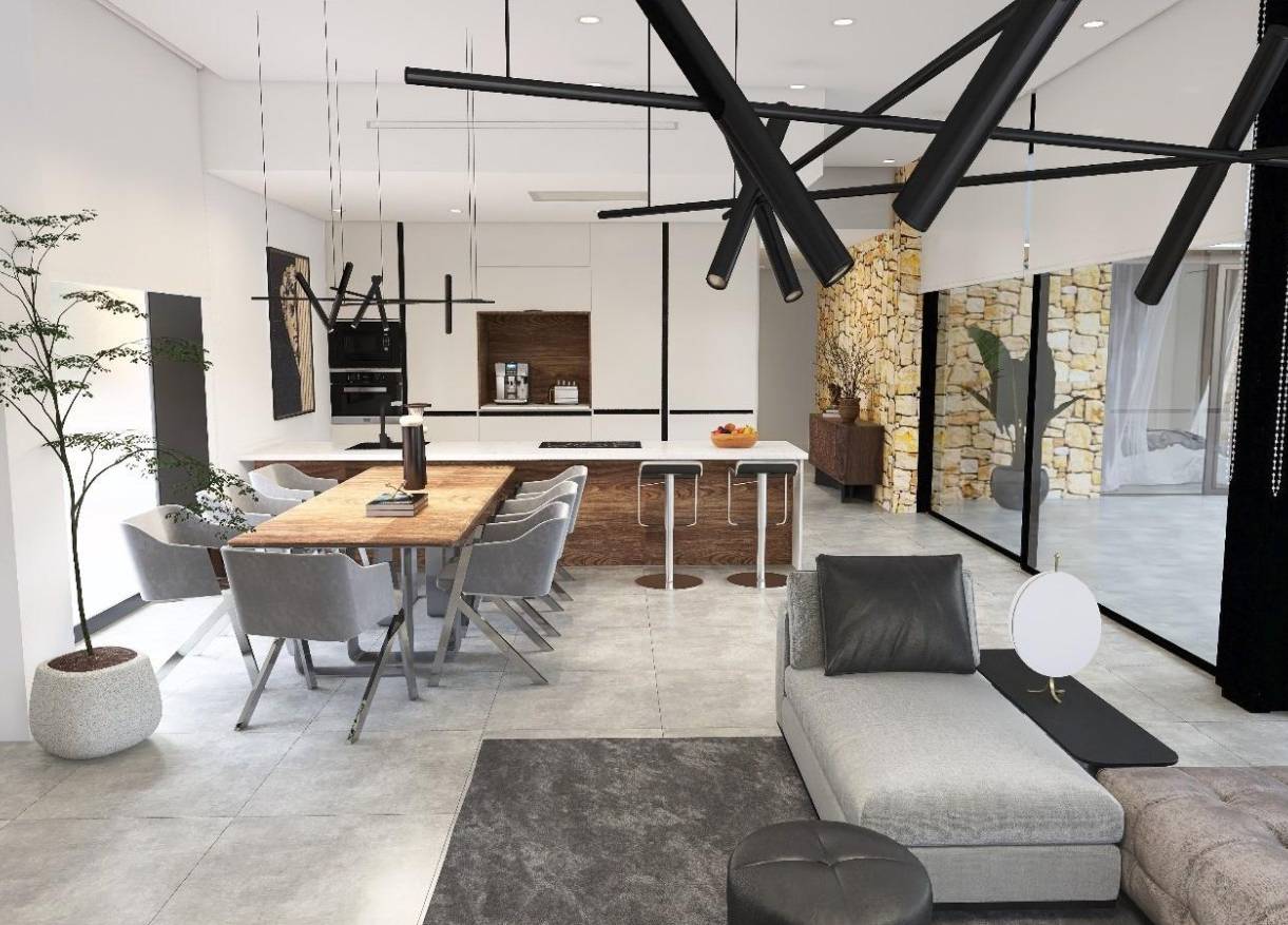 Nieuwbouw - Villa - Aspe - Poligono 19