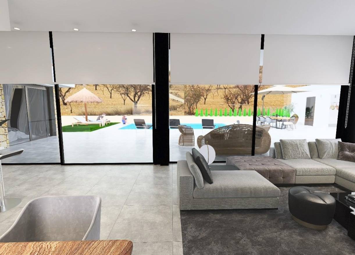 Nieuwbouw - Villa - Aspe - Poligono 19