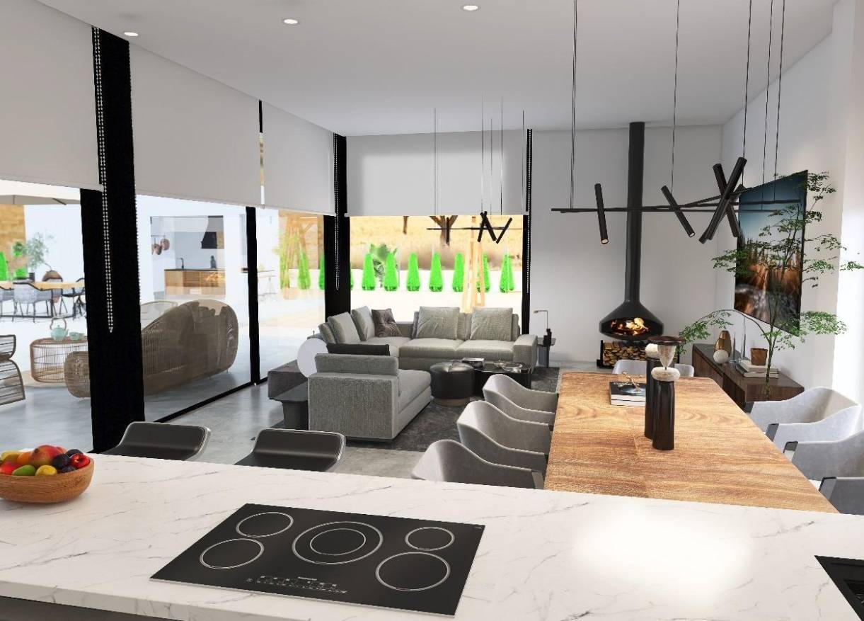 Nieuwbouw - Villa - Aspe - Poligono 19