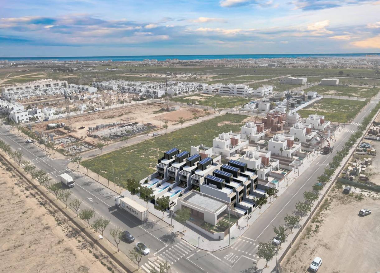 Nieuwbouw - Townhouse / Semi-detached - Pilar de la Horadada - Lo Monte
