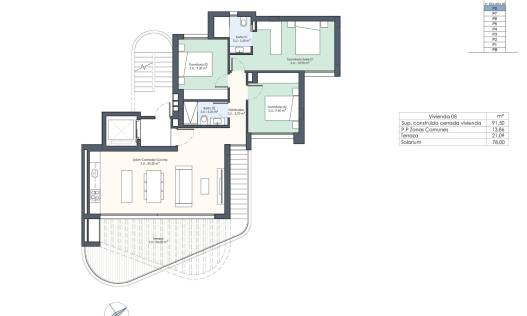 Nieuwbouw - Penthouse - Guardamar del segura - Avenida del Puerto