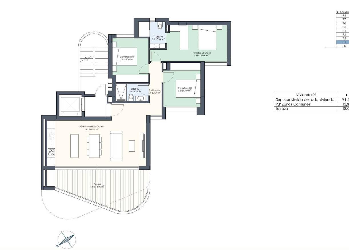 Nieuwbouw - Appartement - Guardamar del segura - Avenida del Puerto