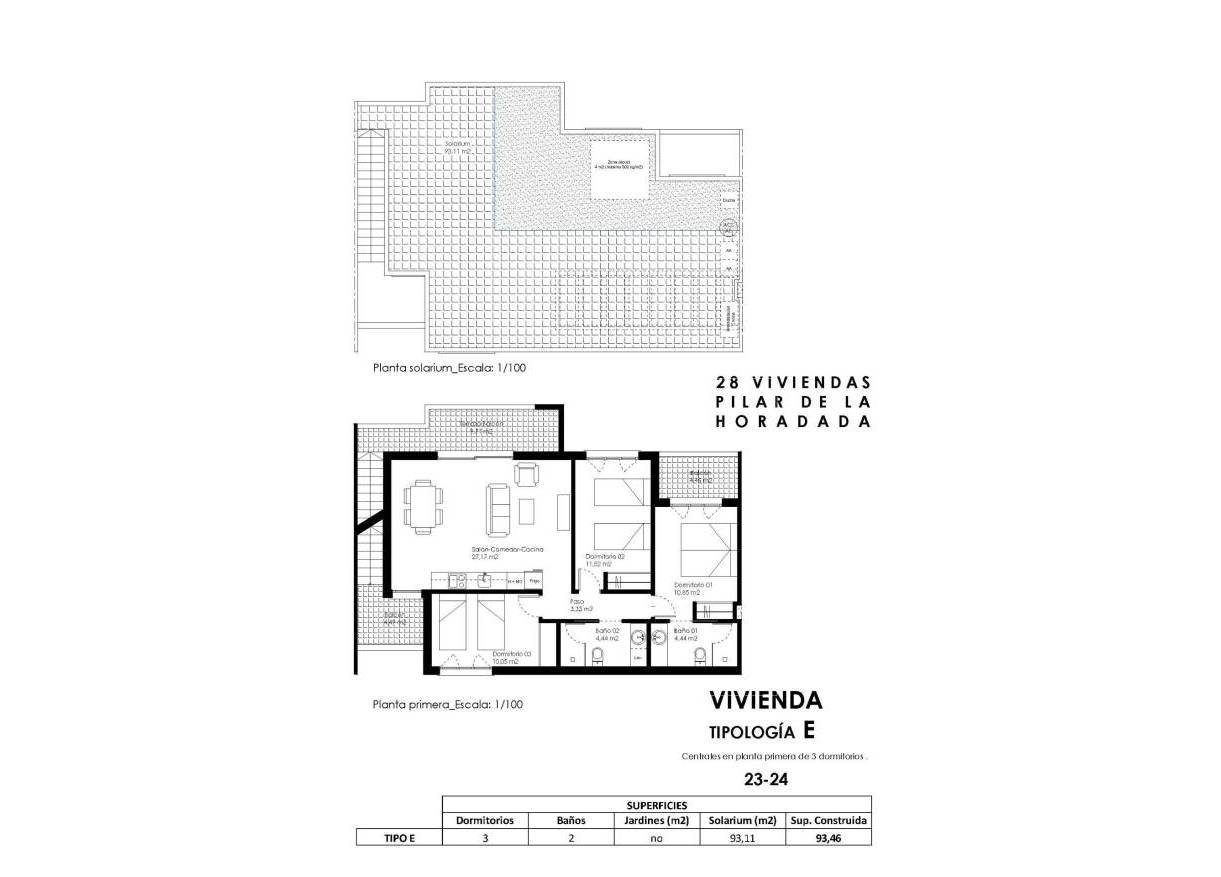 Nieuwbouw - Penthouse - Pilar de la Horadada - pueblo