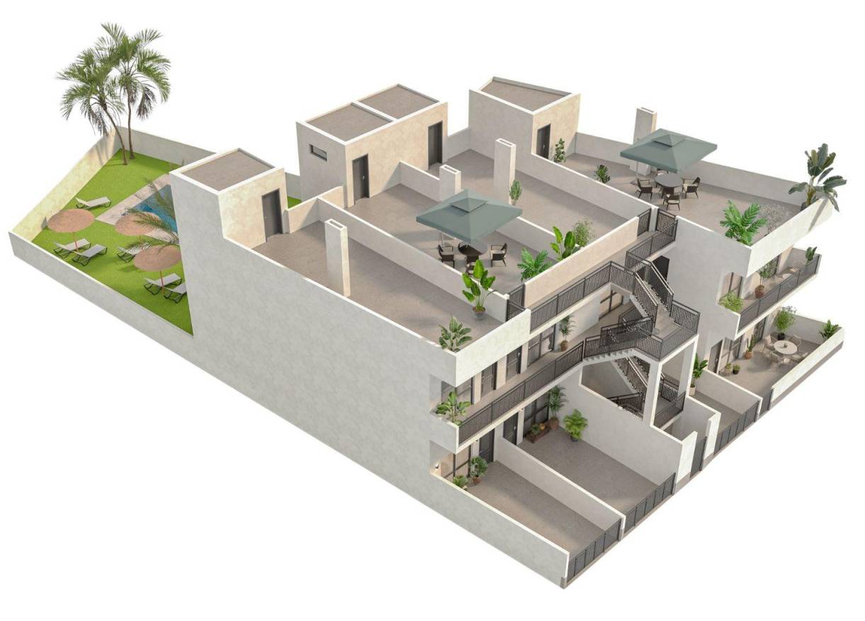 Nieuwbouw - Penthouse - Hondón de las Nieves - La Canalosa