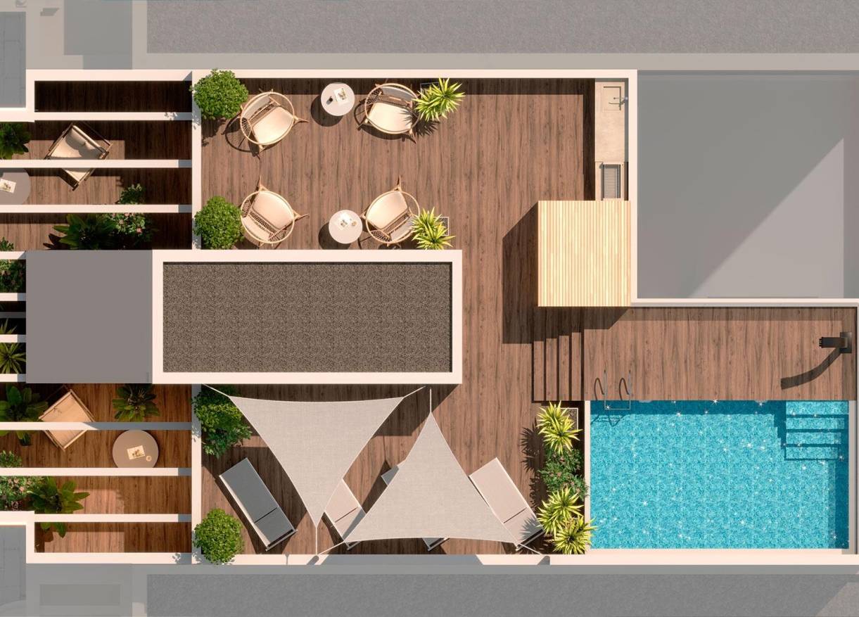 Nieuwbouw - Penthouse - Torrevieja - Playa del Acequión