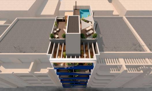 Nieuwbouw - Penthouse - Torrevieja - Playa del Acequión