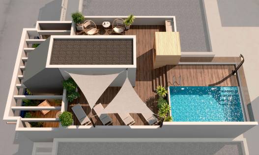 Nieuwbouw - Appartement - Torrevieja - Playa del Acequión