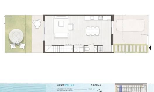 Nieuwbouw - Townhouse / Semi-detached - Pilar de la Horadada - pueblo