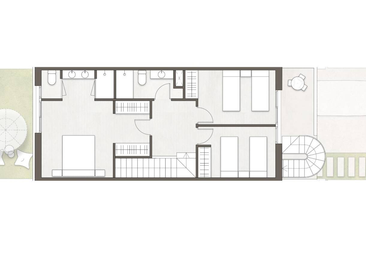Nieuwbouw - Townhouse / Semi-detached - Pilar de la Horadada - pueblo